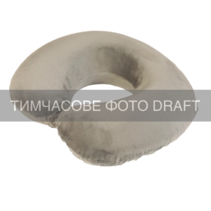 Orthopedic pillow ARDESTO Sleepwell Travel 31x28x10cm, for neck, memory foam, grey