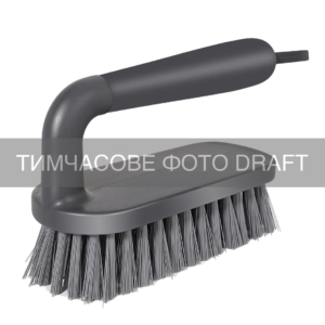 Washing floor brush ARDESTO Minimalism 18х11×5.2cm, plastic, dark grey