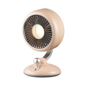 Table fan ARDESTO AviaFan FT-F3600BG desktop, 12cm, rechargeable, backlight, USB-A Type-C, beige
