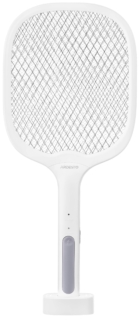 Electric fly swatter ARDESTO, grid 3000 V, battery 1200 mAh, USB micro-B > USB-A, white