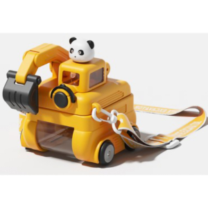 ARDESTO Пляшка для води ARDESTO Excavator 500мл, пластик, жовтий