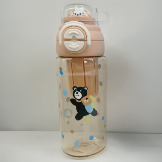 ARDESTO Пляшка для води ARDESTO Tale 650мл, пластик, бежевий