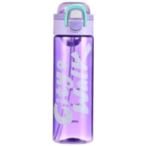 ARDESTO Пляшка для води ARDESTO City Walk 680мл, пластик, фіолетовий