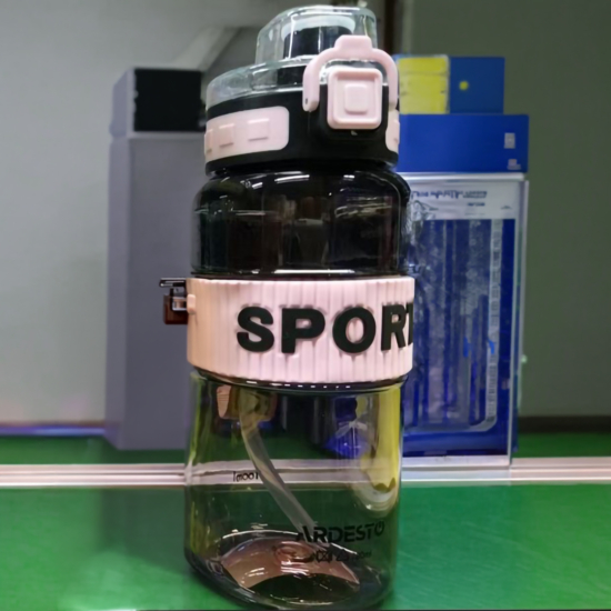 ARDESTO Пляшка для води ARDESTO Gradient 780мл, пластик, рожевий