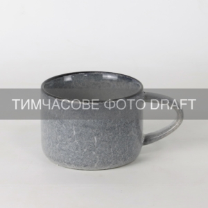 Ardesto Mug Daiano, 300ml, porcelain, gray