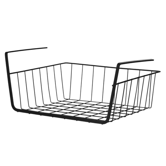 Полка подвесная ARDESTO 30х24х10см, металл, черный