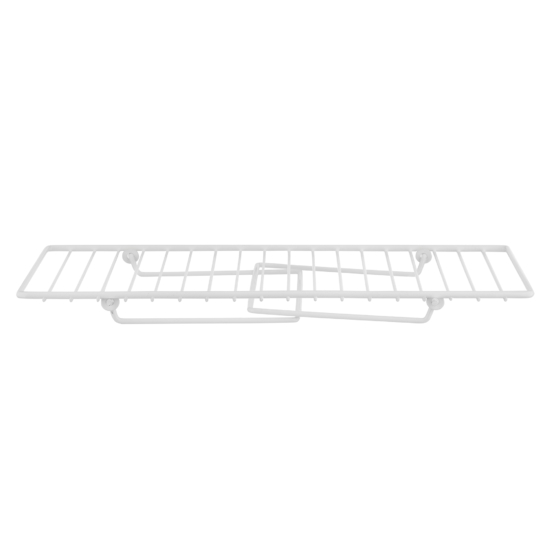 Полка-органайзер ARDESTO 37x21x13.5см, металл, белый