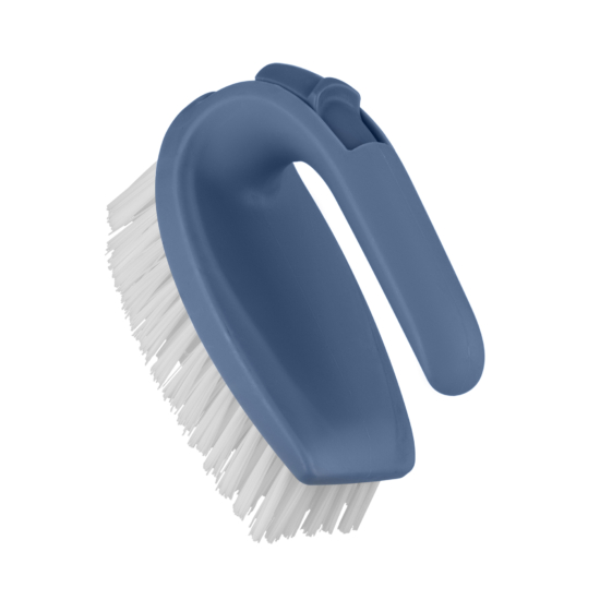 Щетка для мытья 2 в 1 ARDESTO 13х7см, пластик, голубой