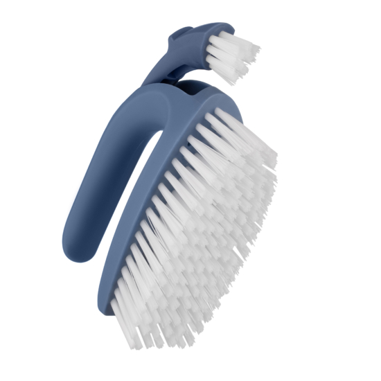 Щетка для мытья 2 в 1 ARDESTO 13х7см, пластик, голубой