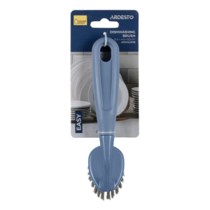 Dishwashing brush ARDESTO 18.5х4.3×6.5cm, plastic, blue