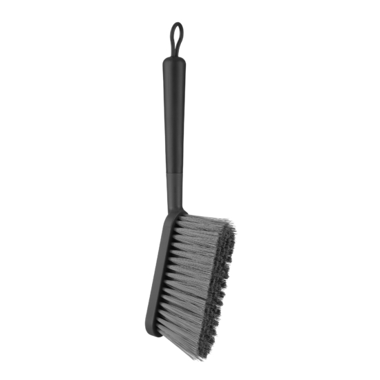 Cleaning set dustpan and brush ARDESTO Minimalism 36×22.5×5.5cm, plastic, dark grey