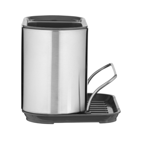 Органайзер для кухні ARDESTO Minimalism, 18×12.3×13см, пластик, сталь, сірий темний