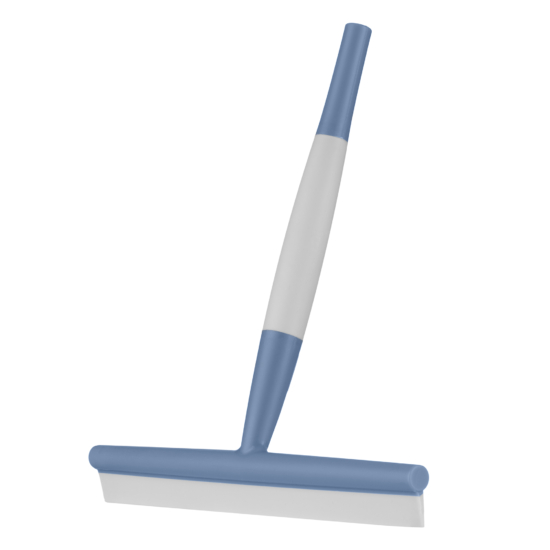 Glass scraper ARDESTO with hook 22.7х21.7cm, plastic, rubber, blue