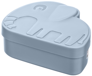 Lunch box ARDESTO Fresh Elephant 1l, plastic, blue