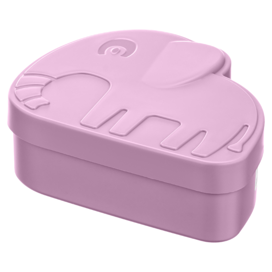 Lunch box ARDESTO Fresh Elephant 1l, plastic, purple