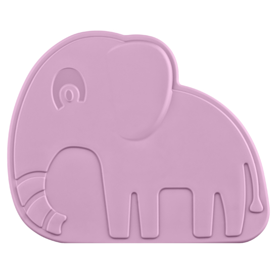 Lunch box ARDESTO Fresh Elephant 1l, plastic, purple