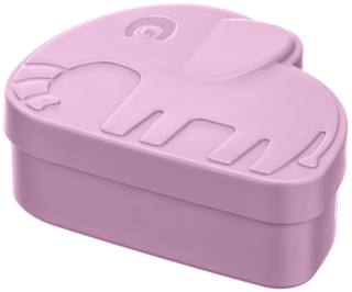 Lunch box ARDESTO Fresh Elephant 1l, plastic, purple
