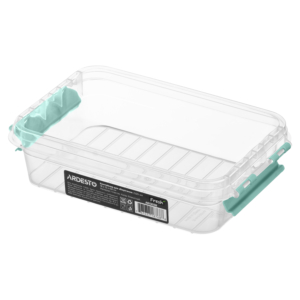 Fresh food storage container ARDESTO 0.52l, plastic, rectangular, blue