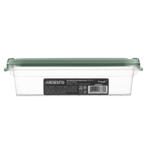 Контейнер для хранения пищевых продуктов ARDESTO Fresh 0.52л, пластик, прямоугольная, зеленый