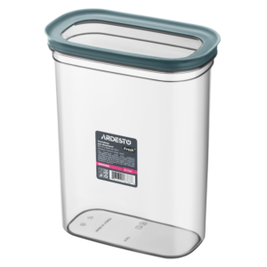 Fresh food storage container ARDESTO 3.1l, plastic, rectangular, grey