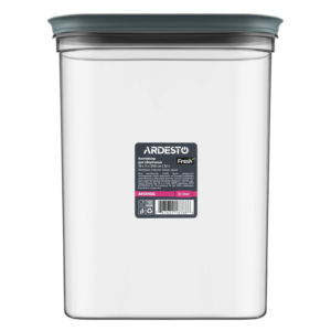 Fresh food storage container ARDESTO 3.1l, plastic, rectangular, grey
