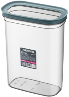 Fresh food storage container ARDESTO 3.1l, plastic, rectangular, grey