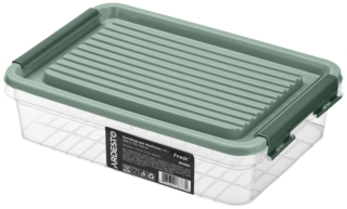 Fresh food storage container ARDESTO 1.8l, plastic, rectangular, green