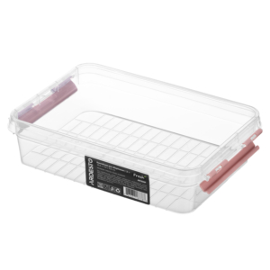 Fresh food storage container ARDESTO 1.8l, plastic, rectangular, pink