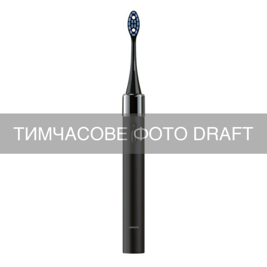 Щетка зубная электр. Ardesto ETB-B301BL, 40т. колеб/мин, насадок-3, футляр, IPX7, черная