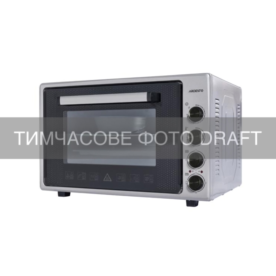 Electric oven ARDESTO, 70L, 2000W, mech., convection, double glass, rotisserie, inox