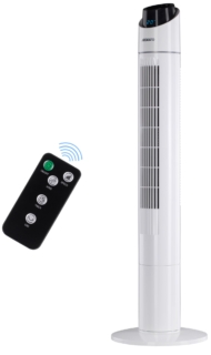 Вентилятор ARDESTO колонний, 110см, 50Вт, пульт ДК, дисплей, чорно-білий