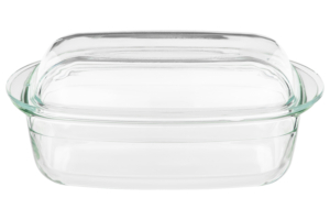 Baking pan with lid ARDESTO Black Mars 33x19x13cm, borosilicate glass, rectangular, transparent