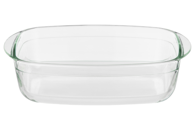 Baking pan with lid ARDESTO Black Mars 33x19x13cm, borosilicate glass, rectangular, transparent