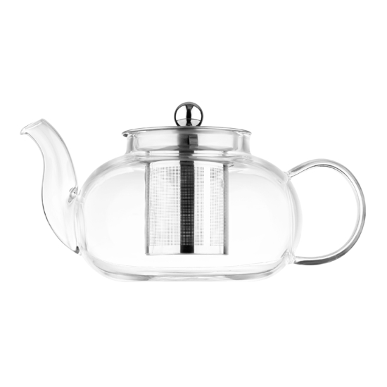 Заварник ARDESTO Gemini Roma 800мл, боросиликатное стекло, нержавеющая сталь, прозрачный