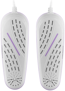 Сушка для обуви электрическая ARDESTO,  мощность 10Вт,  функция озонирования, белый+фиолетовый