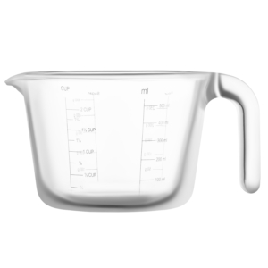 Measuring cup ARDESTO 0.5l, borosilicate glass, transparent