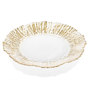 Plate ARDESTO Salvia 27cm, glass, transparent