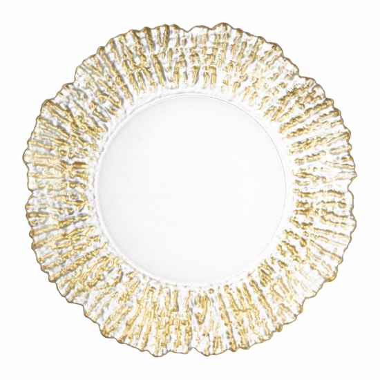 Plate ARDESTO Salvia 27cm, glass, transparent