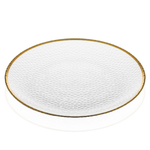 Тарілка ARDESTO Dew 21см, скло, прозорий