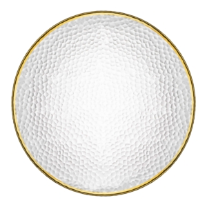 Тарілка ARDESTO Dew 21см, скло, прозорий