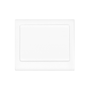 Раковина, умивальник ARDESTO Charlie, штучний камінь, прямокут., з отвором для змішувача, без переливу, 595х595х115мм, накладний, білий