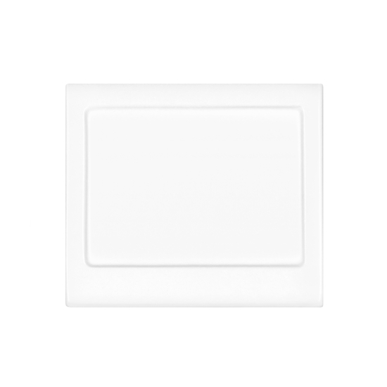 Раковина, умивальник ARDESTO Charlie, штучний камінь, прямокут., з отвором для змішувача, без переливу, 595х595х115мм, накладний, білий