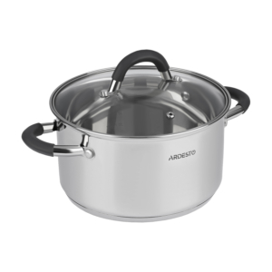 Cookware set ARDESTO Gemini Gemini Salerno, 6 pcs, stainless steel, silicone