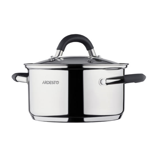 Cookware set ARDESTO Gemini Gemini Salerno, 6 pcs, stainless steel, silicone