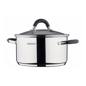 Cookware set ARDESTO Gemini Gemini Salerno, 6 pcs, stainless steel, silicone