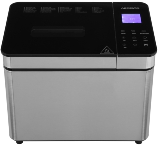Bread maker ARDESTO 650W, programs-24, max weight -1kg, form-rectangle, stain. steel, silver