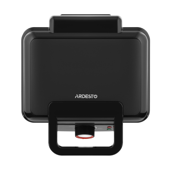 Вафельница ARDESTO  1200Вт, прямоугольные вафли, глубокие пластины, корпус-пластик, черный