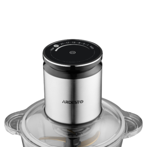 Shredder ARDESTO , 800W, bowl-3000ml, glass, stainless steel case, black