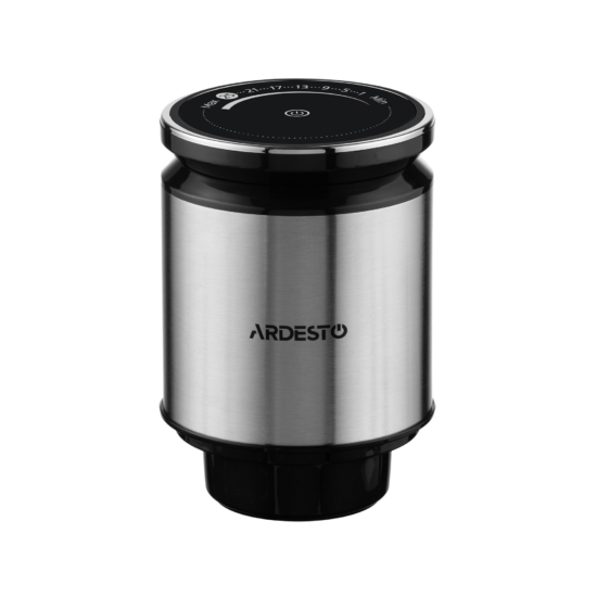 Shredder ARDESTO , 800W, bowl-3000ml, glass, stainless steel case, black