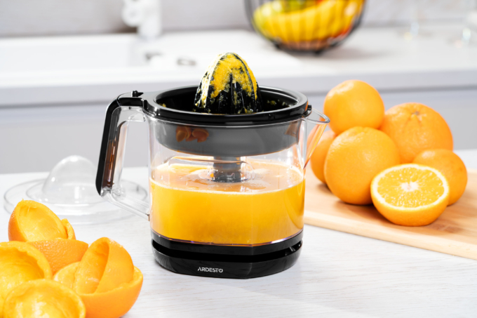 Juicer citrus-press ARDESTO, 40W, bowl-1L, plastic, black